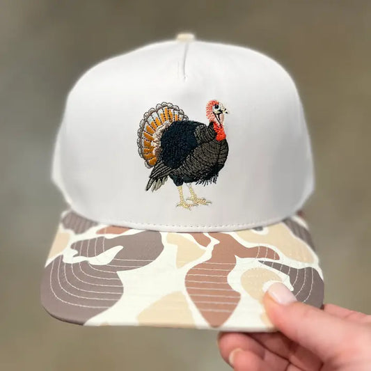 Embroidered Turkey Hat