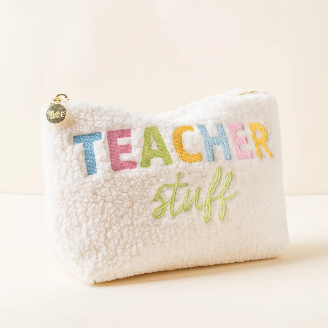 Teddy Pouch-Teacher Stuff