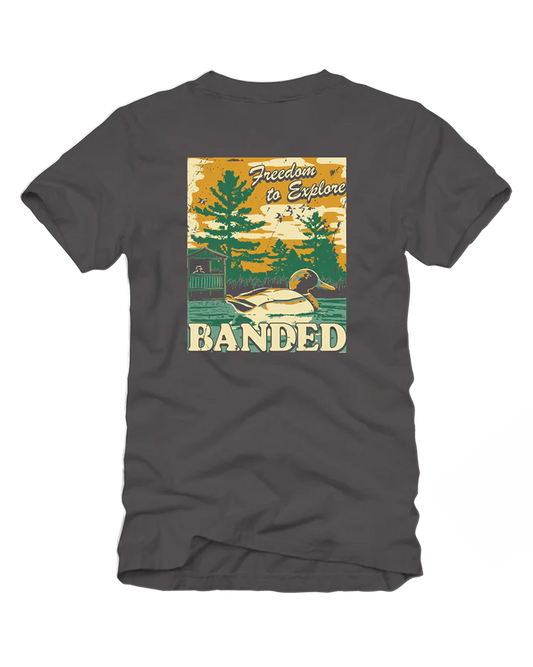 Duck Blind Poster Short Sleeve Tee