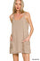 Zenana Mini dress with built-in romper liner