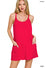 Zenana Mini dress with built-in romper liner