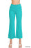 Zenana Acid washed high waist frayed hem bootcut pants #DMP-1847A
