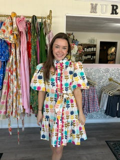 TULIPS IN A ROW DRESS - IVY JANE