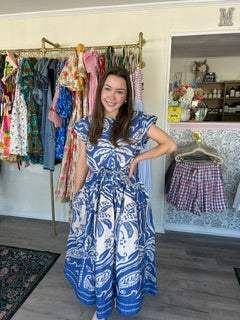 ROYAL PALMS DRESS - IVY JANE
