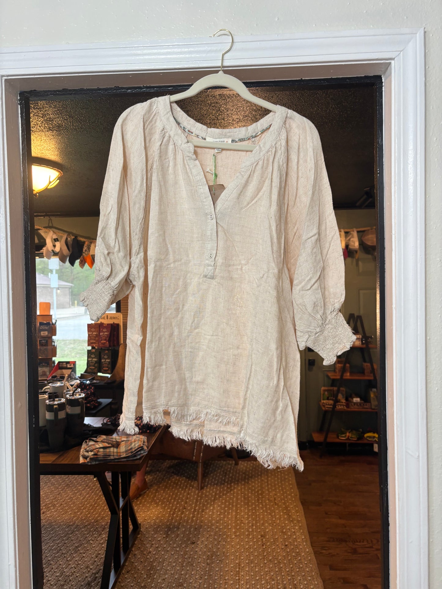 Plus Size 3 Quater Length Blouse