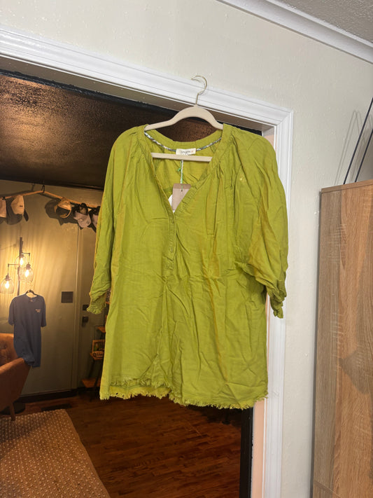 Plus Size 3 Quater Length Blouse