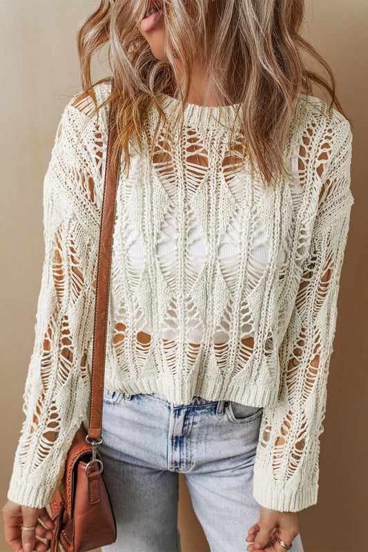 crochet sweater