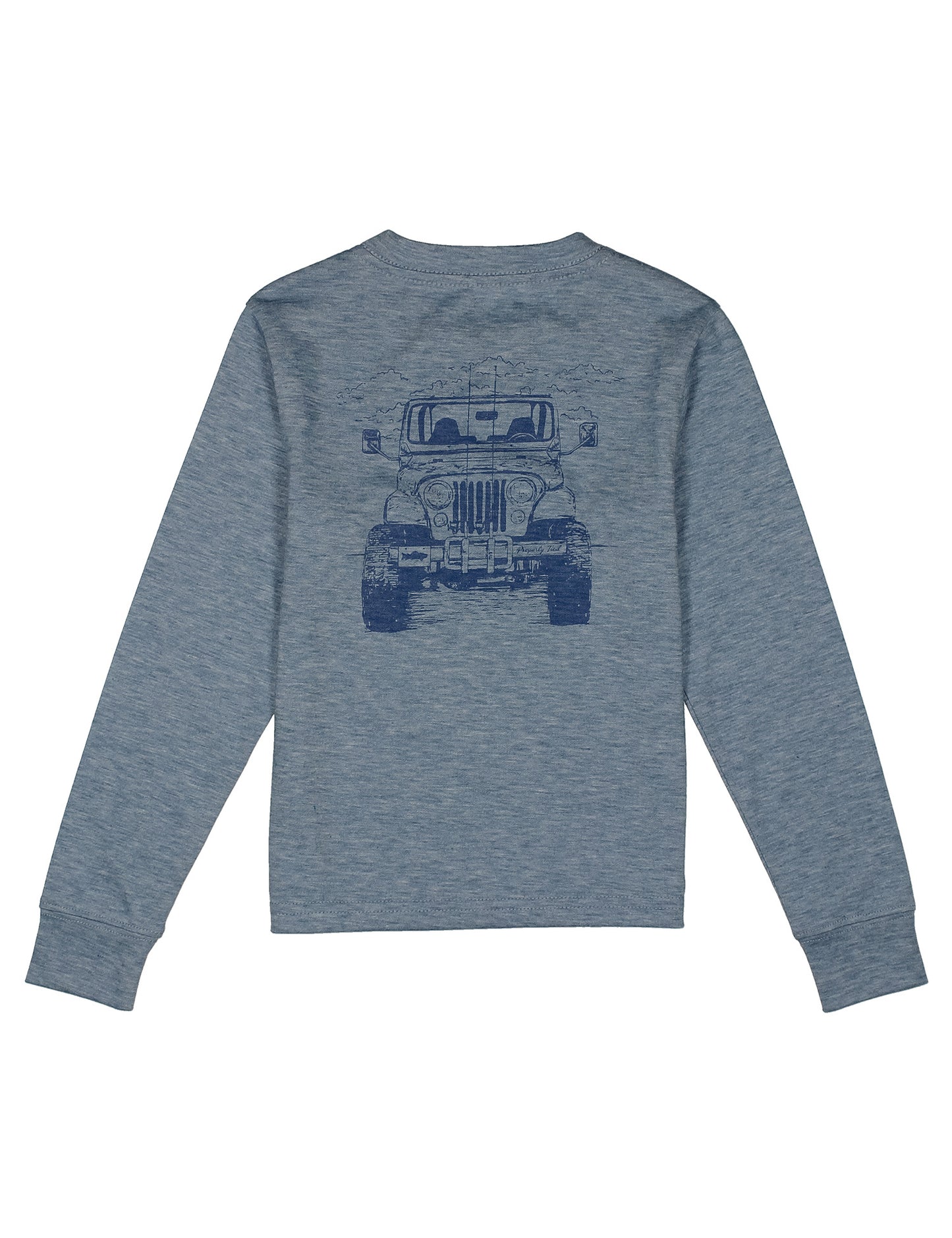 Boys Portland Pocket Tee LS Rod Runner