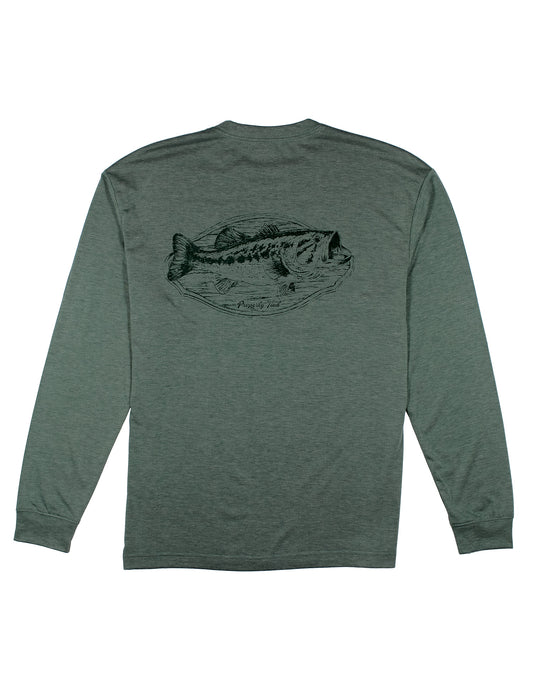 Portland Pocket Tee LS Bass Mount
