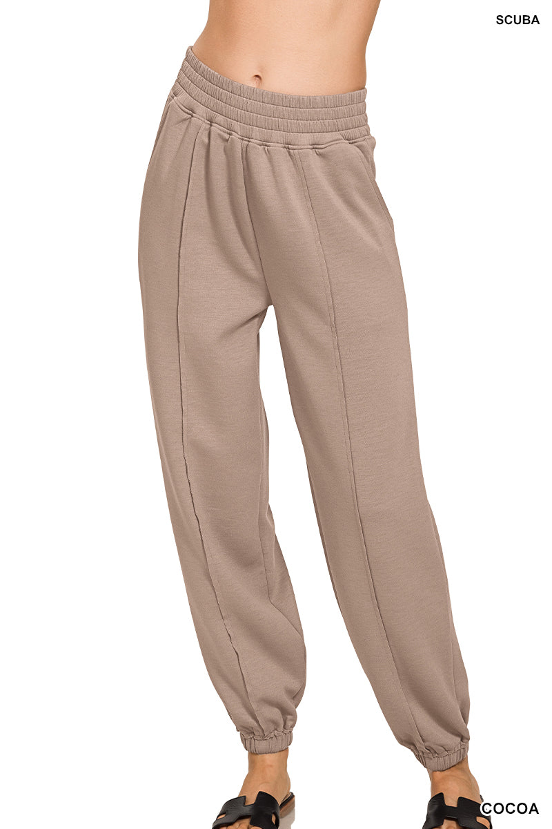 Scuba joggers with pockets