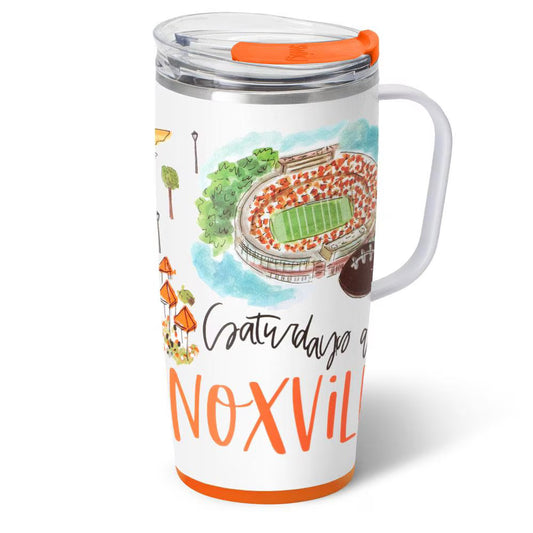 Saturdays in Knoxville Travel Mug 22oz