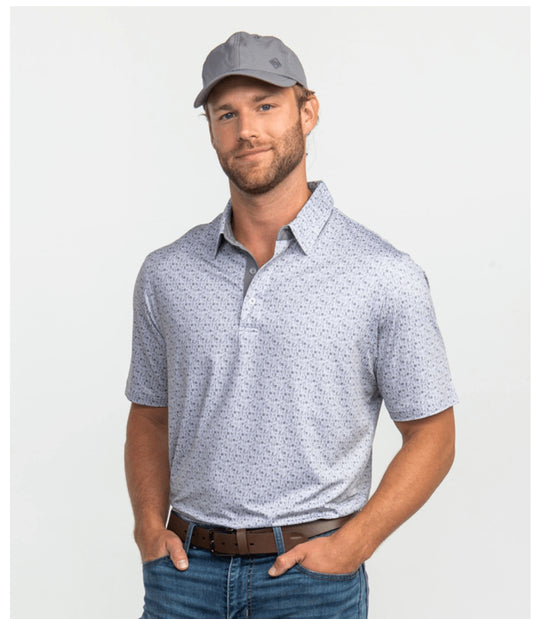 Game Time Printed Polo