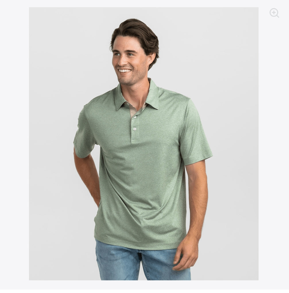 Grayton Heather Polo