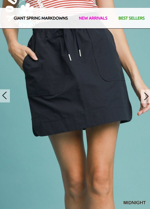 Parachute Mini Skirt