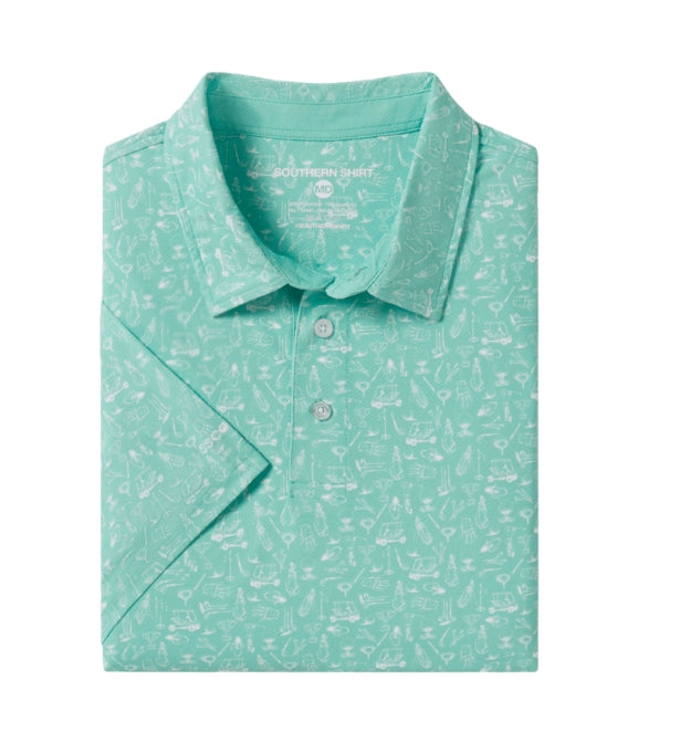 Motion Tech Printed Polo