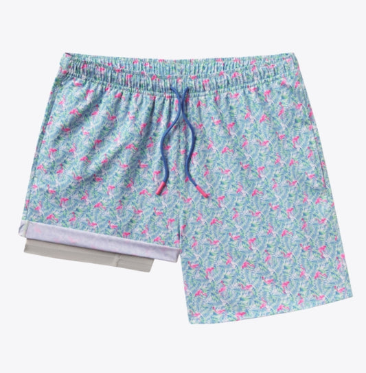 Lets Flamingle Swim Shorts