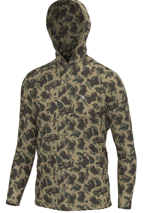 Heather Blend Hoodie - RETRO CAMO - LOCAL BOY