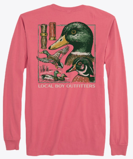 Youth Duck Species LS Tee - LOCAL BOY