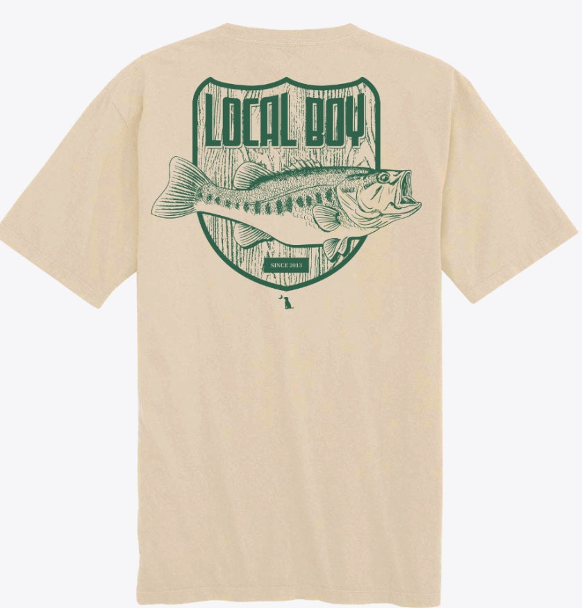 Youth Bass Mount SS Tee - LOCAL BOY