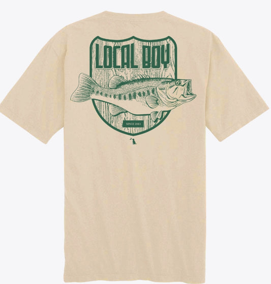 Youth Bass Mount SS Tee - LOCAL BOY