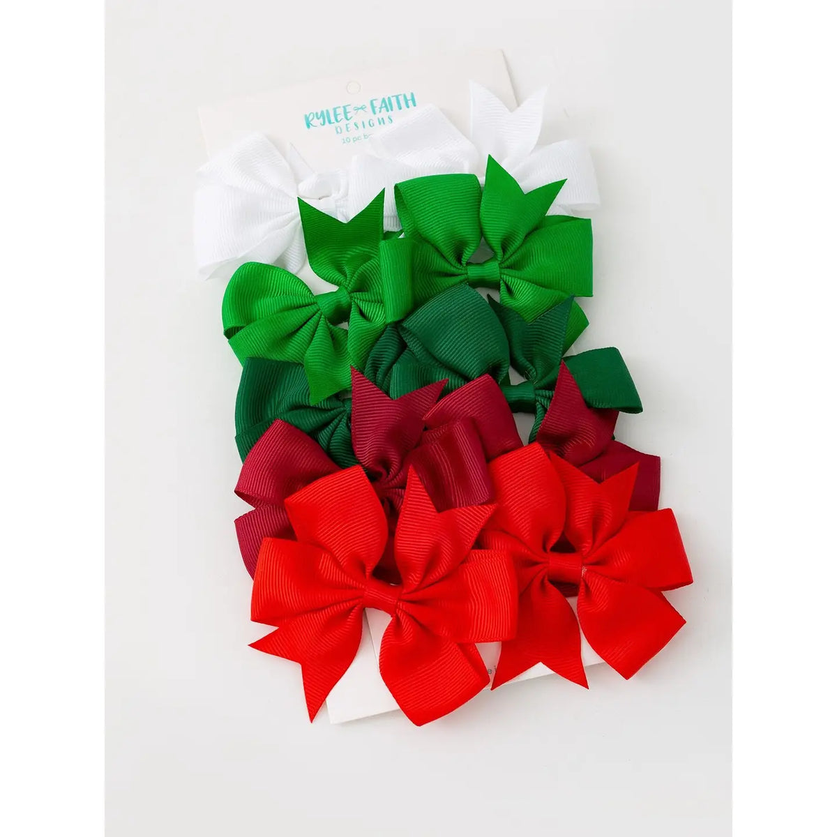 Girls Bow Hair Clip Set