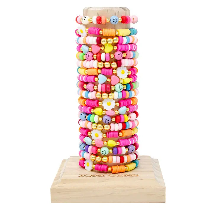 Daisies & Smiles Bracelet Tower