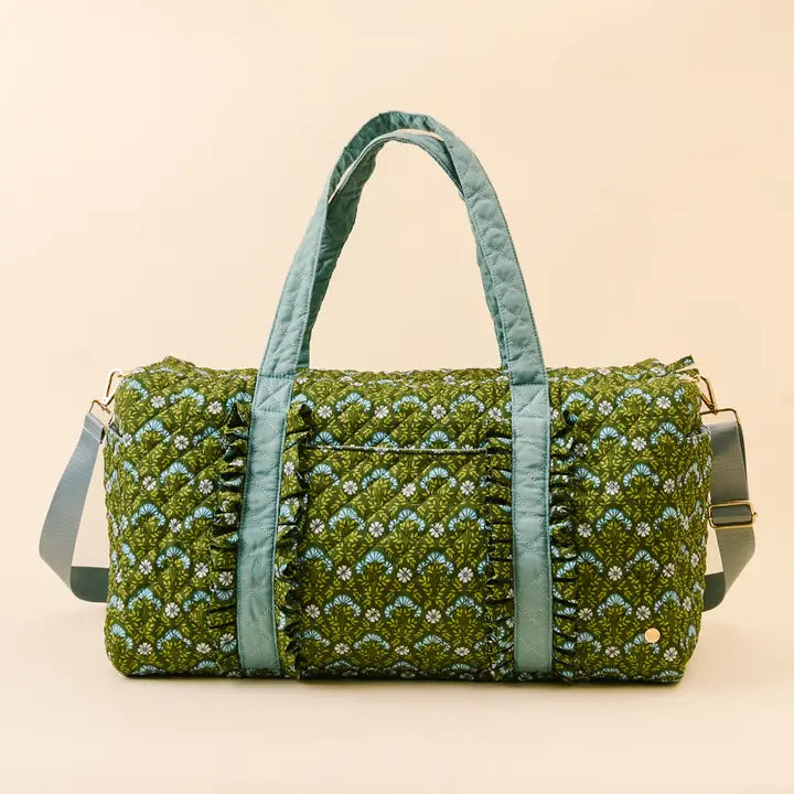 On-The-Go Quilted Weekender Bag
