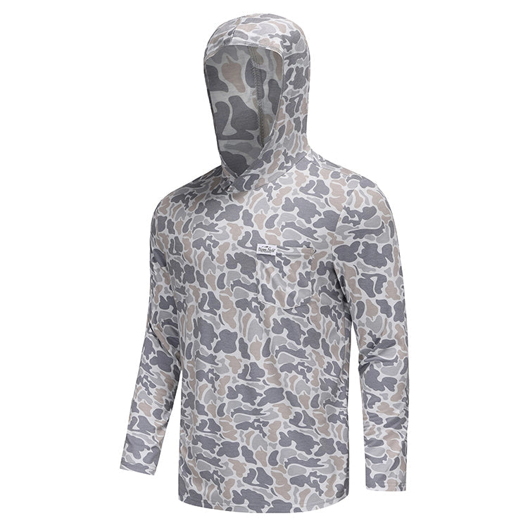 Drift Performance Hoodie - Smoke Camo