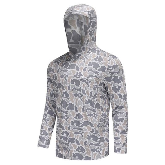 Drift Performance Hoodie - Smoke Camo
