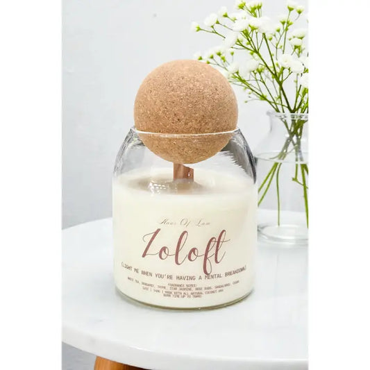 Zoloft Scented Candle