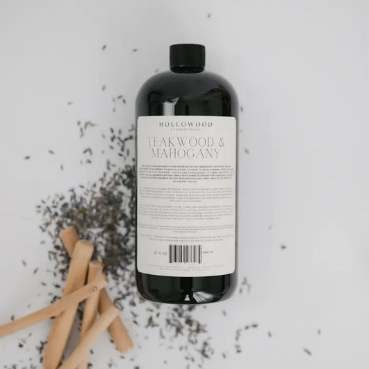 Teakwood & Mahogany | Luxury Liquid Laundry Soap 32 OZ