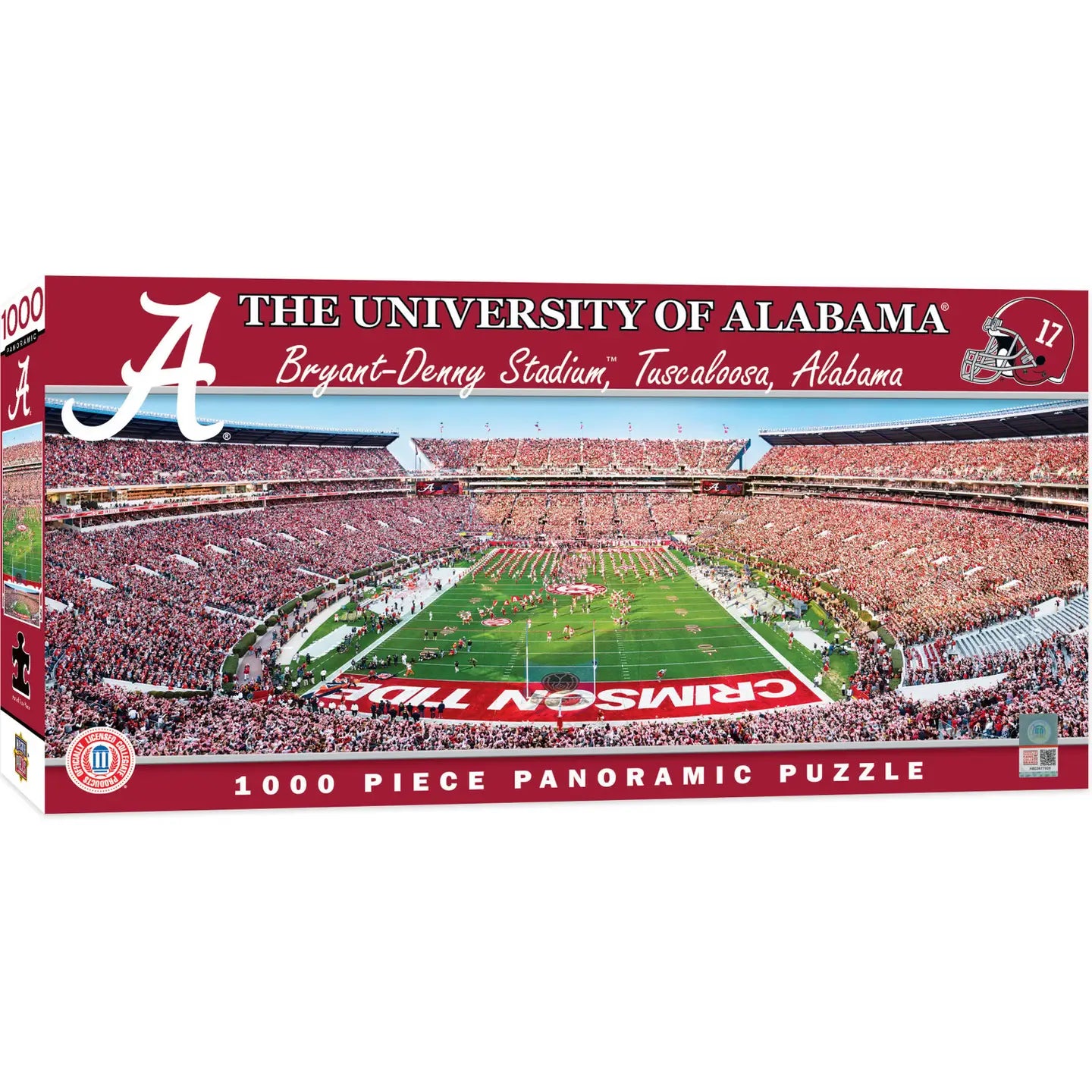 Alabama Crimson Tide - 1000 Pc Panoramic Puzzle