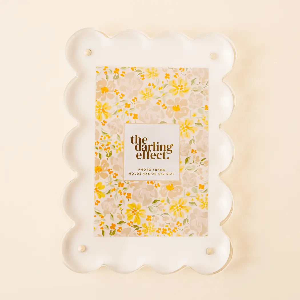 Rectangle Scalloped Frame