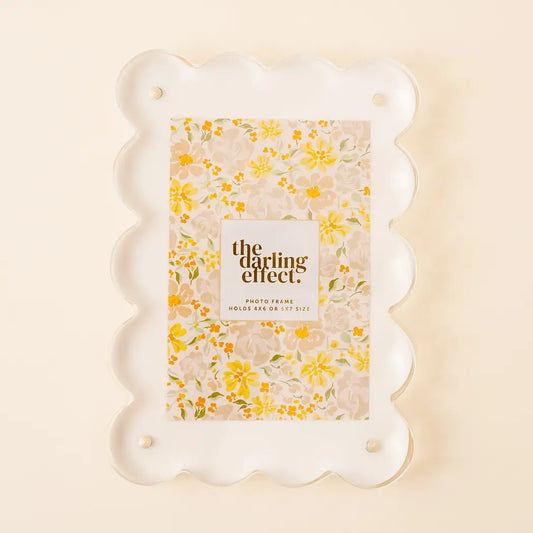 Rectangle Scalloped Frame