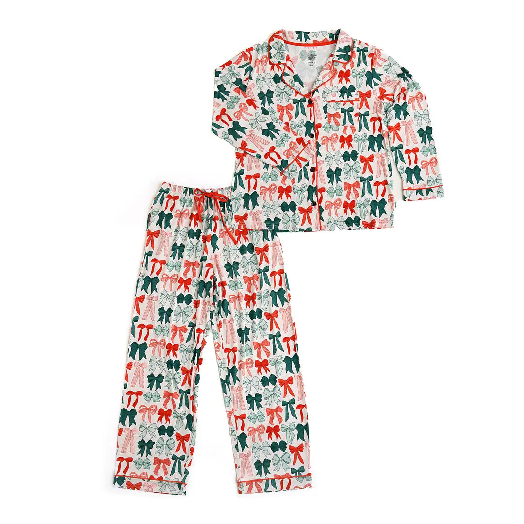 Bow Christmas PJ