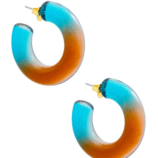 Chunky Ombre Earrings