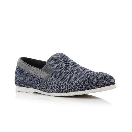 Men's Knitted Pattern Loafers