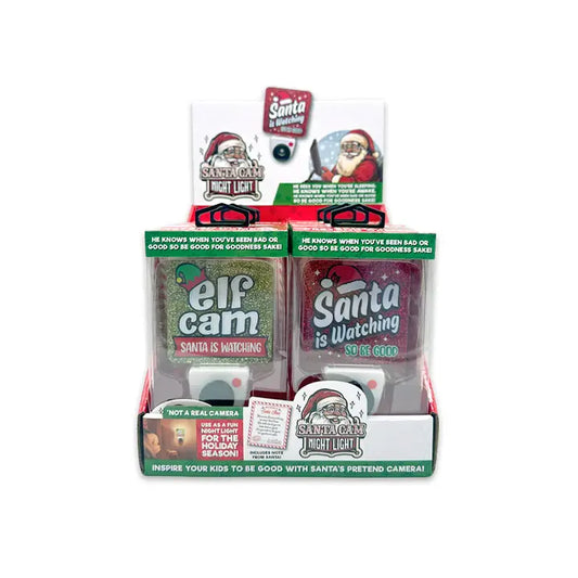 Christmas Santa Cam Night Light Ac Wall