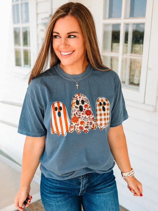 Boho Ghost Trio Graphic Tee