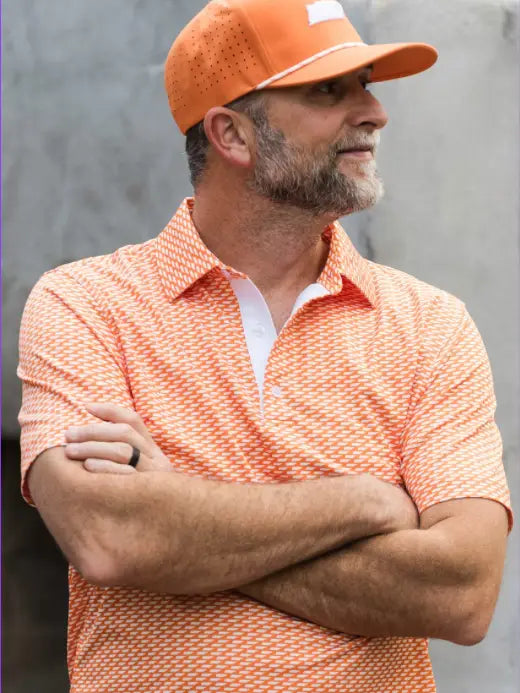 Orange and White Knoxville, Tn State Polo