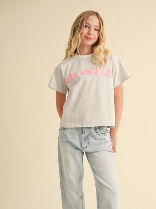 Tween Girls Kids Boxy Screen Top