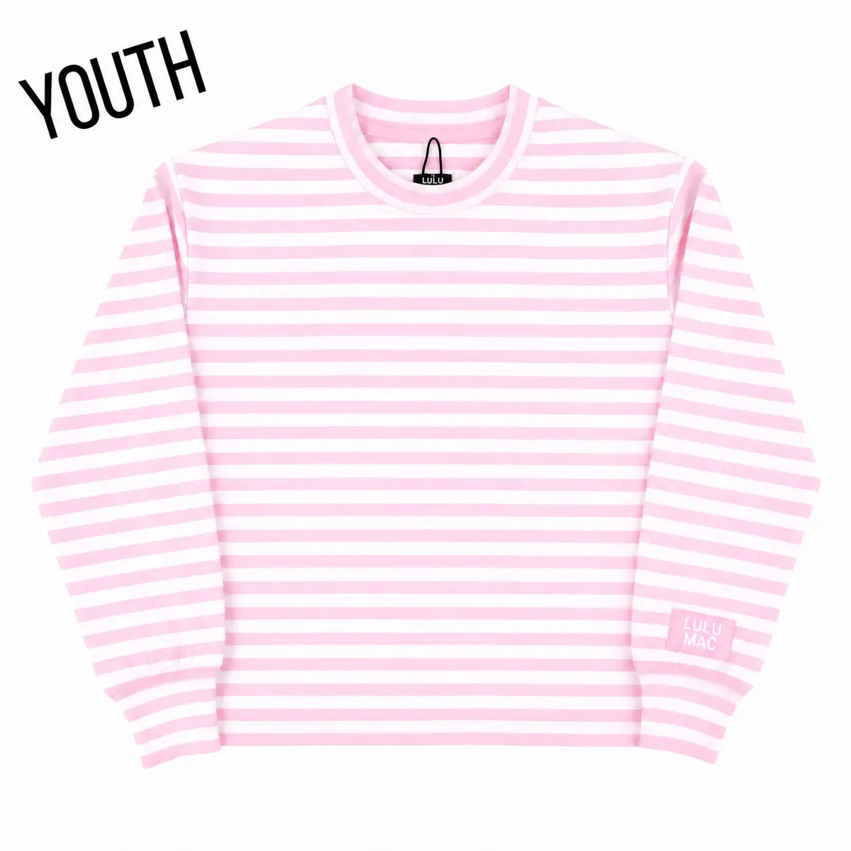 YOUTH LULU MAC STRIPED SWEATSHIRT