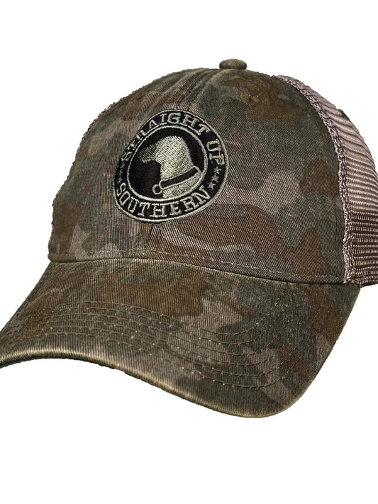 Mesh Cap - Green Camo