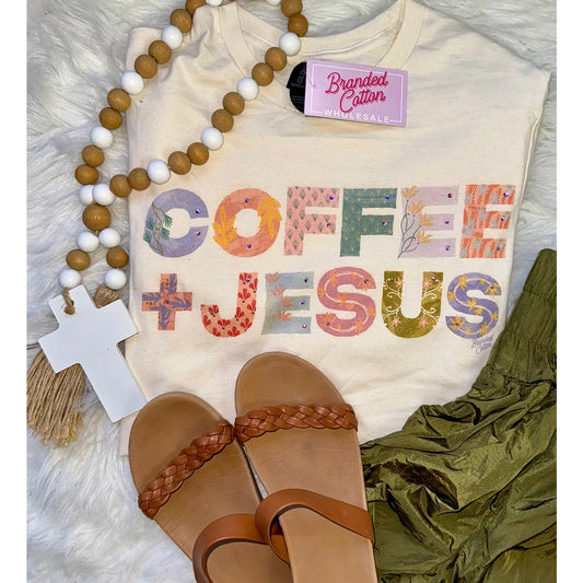 Coffee + Jesus Tee