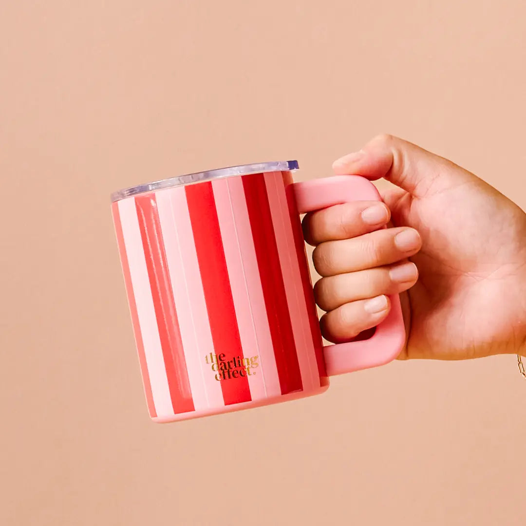 Peppermint Striped Mug