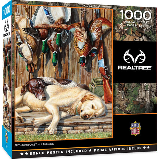 Realtree - All Tuckered Out 1000 Piece Puzzle