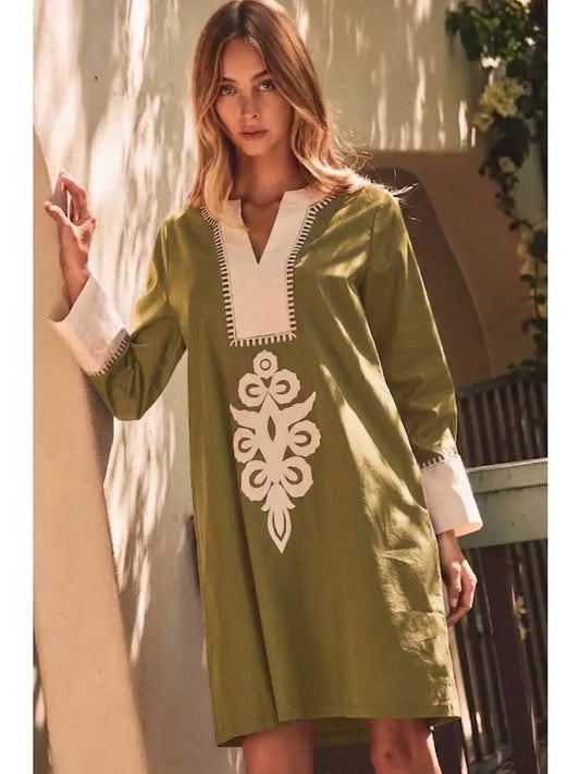 Cotton Mini Dress