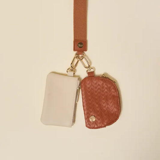 Dynamic Duo Pouch Luxe Wristlet