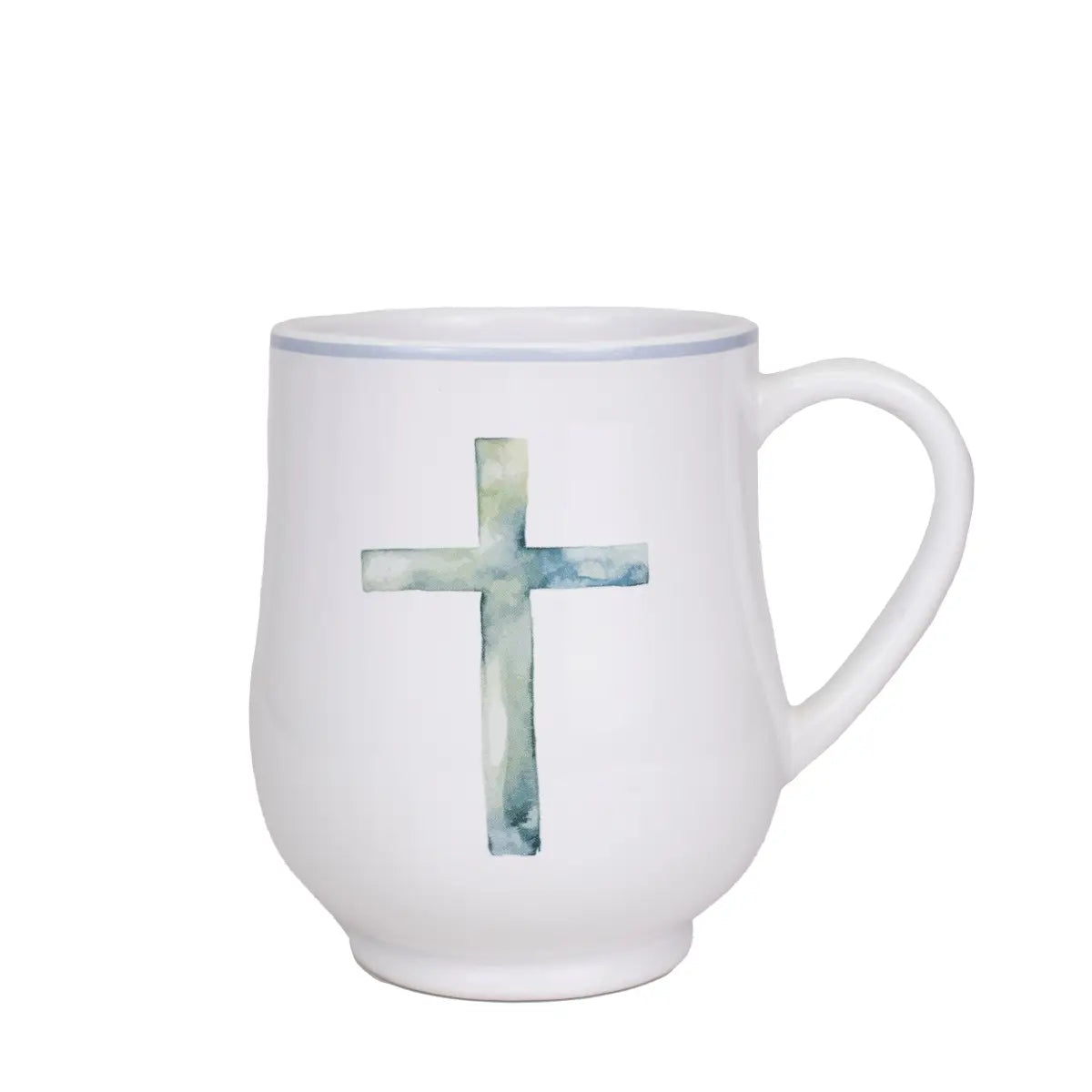 Watercolor Cross Mug