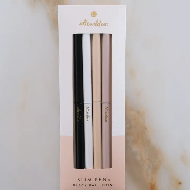 Slim Pens Set of Four
